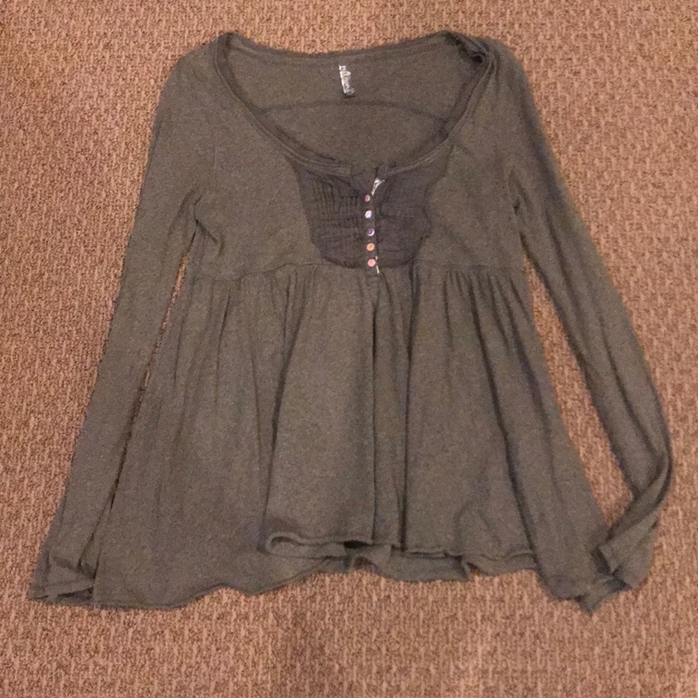 Fun Free People Peasant shirt